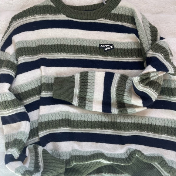 multi green sweater - Picture 3 of 4